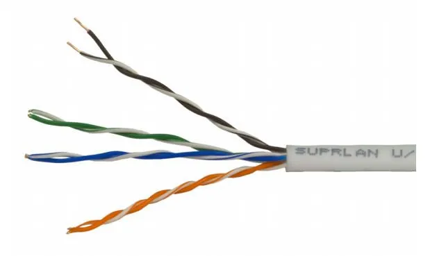 Кабель SUPRLAN Light U/UTP Cat.5e 4x2xAWG25 Cu PVC Indoor