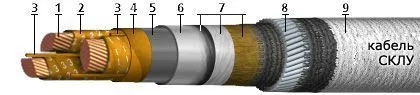Кабель СКЛУ 4х35