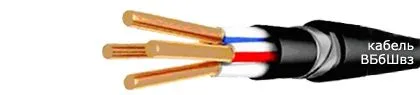 Кабель ВБбШвз 4х25