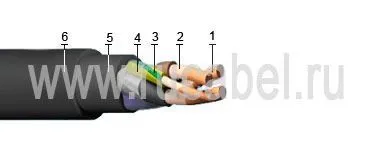 Кабель КГО 2x6+1x6