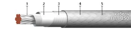Кабель ПТЛ-250 6