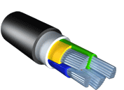 Кабель ПвБбШнг 5х50